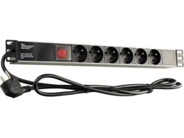 GETFORT LISTWA ZASILAJĄCA RACK 19 CALI GETFORT LGF-06-Z