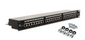 GETFORT PATCH PANEL FTP CAT.5E 24 PORTY PGF-5EFTP24-B6 GETFORT