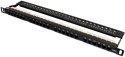 GETFORT PATCH PANEL UTP CAT.6 24 PORTY 0.5U PGF-6UTP24-B7 GETFORT