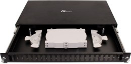 GETFORT PRZEŁĄCZNICA ŚWIATŁOWODOWA GETFORT 1U 19 Cali 24xSC DUPLEX Z SZYNAMI