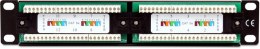 GETFORT Patch Panel Getfort 10 cali 12 portów PGF-5EUTP12-B4
