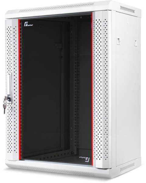 GETFORT SZAFA RACK GETFORT 19 CALI 15U 600X450 WISZĄCA SZARA