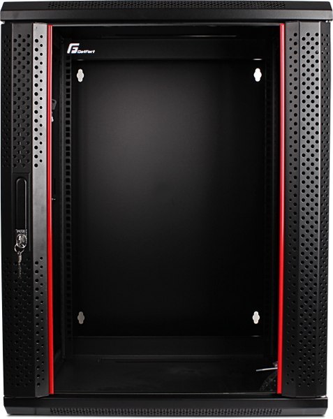 GETFORT SZAFA RACK GETFORT 19 CALI 15U 600X550 WISZĄCA DWUSEKCYJNA