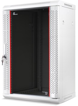 GETFORT SZAFA RACK GETFORT 19 CALI 18U 600X450 WISZĄCA SZARA