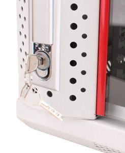 GETFORT SZAFA RACK GETFORT 19 CALI 4U 600X450 WISZĄCA SZARA