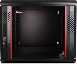 GETFORT SZAFA RACK GETFORT 19 CALI 9U 600X550 WISZĄCA DWUSEKCYJNA