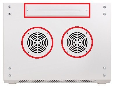 GETFORT SZAFA RACK GETFORT ECO v2 19 CALI 4U 600X450 Wisząca Szara