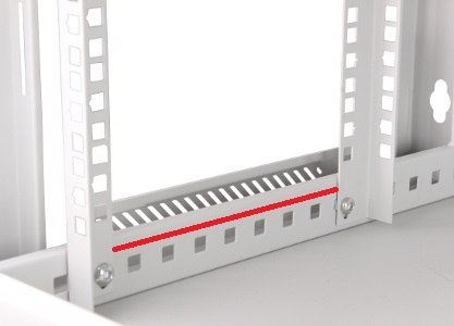 GETFORT SZAFA RACK GETFORT ECO v2 19 CALI 9U 600X450 Wisząca Szara