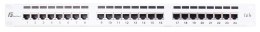 GETFORT PATCH PANEL FTP CAT.5E 24 PORTY SZARY PGF-5EFTP24-B6-G GETFORT
