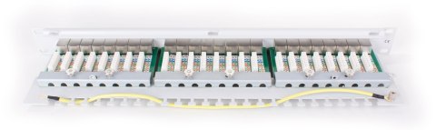 GETFORT PATCH PANEL FTP CAT.5E 24 PORTY SZARY PGF-5EFTP24-B6-G GETFORT