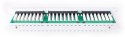GETFORT PATCH PANEL UTP CAT.6 24 PORTY SZARY PGF-6UTP24-B5-G GETFORT