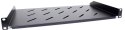 GETFORT Półka rackowa uniwersalna Getfort 19 cali 1U 170mm Czarna