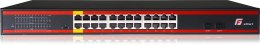 GETFORT SWITCH POE GETFORT 24GE+2SFP Gigabit 400W