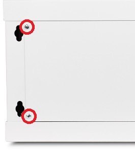 GETFORT SZAFA RACK GETFORT 19 CALI 6U 600X450 WISZĄCA SZARA