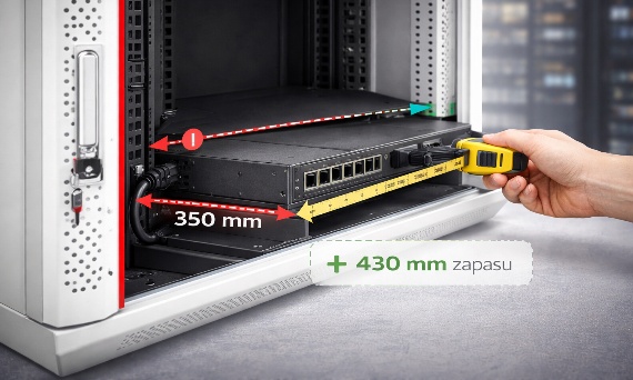 Jak poprawnie dobrać wymiary szafy rack – praktyczny poradnik